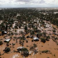 Flooded homes are seen after Cyclone Idai in Buzi district outside Beira, Mozambique, March 21. | REUTERS