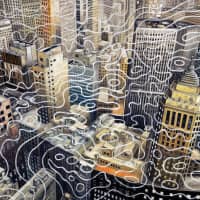 \"World Wide Web Wave 2 (Wall Street)\" (2017) | COLLECTION OF THE ARTIST