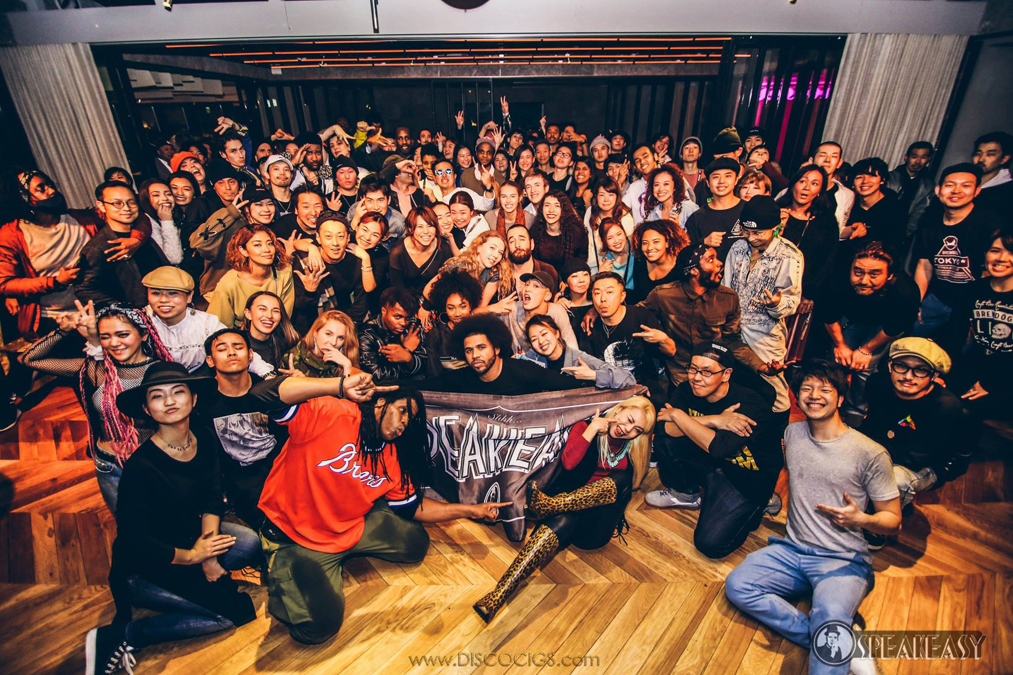 Let loose: Speakeasy provides a monthly respite from the weight of everyday Tokyo. | COURTESY   OF SPEAKEASY TYO