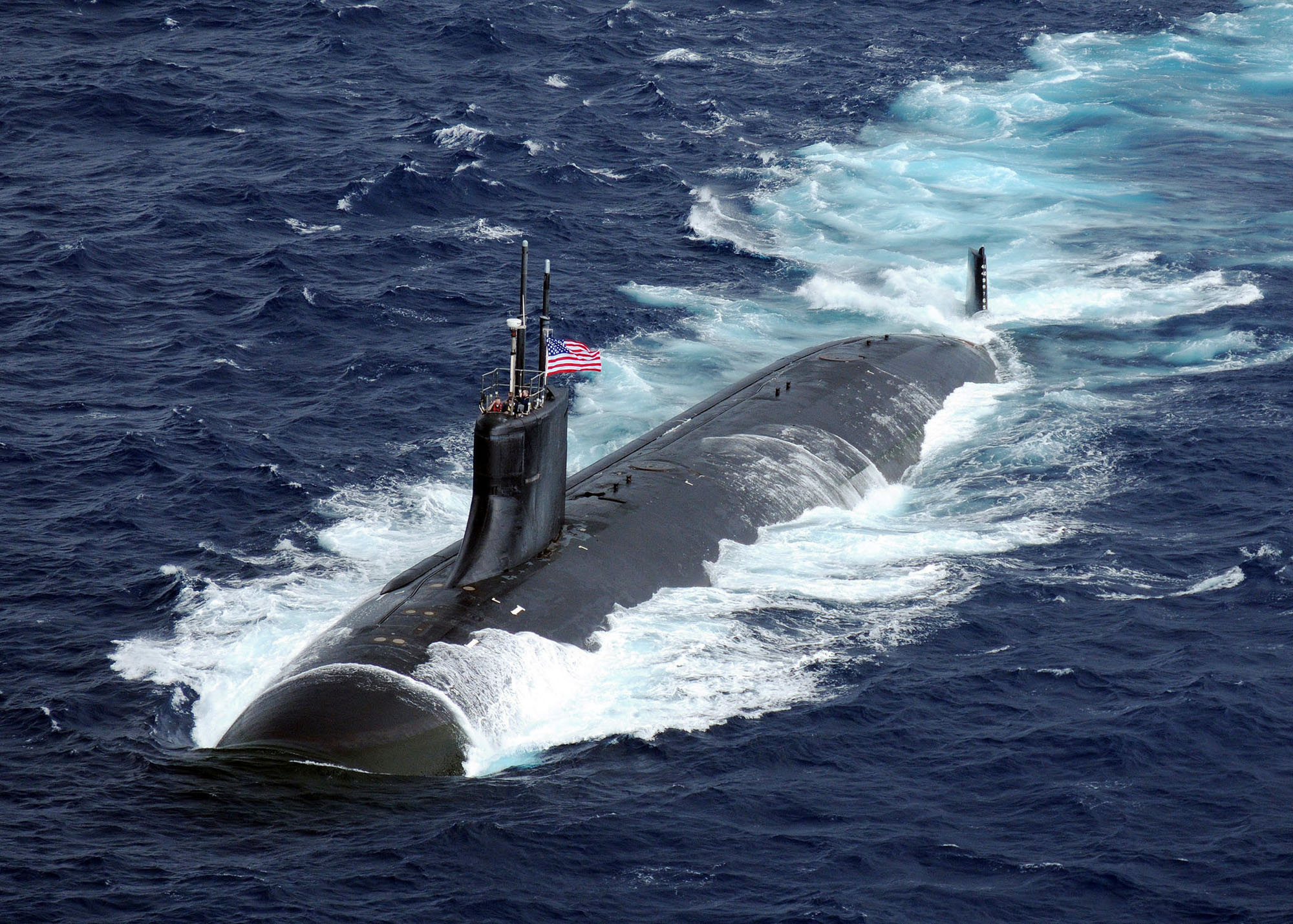 How the U.S. can ensure the security of undersea cables that carry more than 95 percent of intercontinental data and voice traffic is a question Washington is trying to answer. | U.S. NAVY