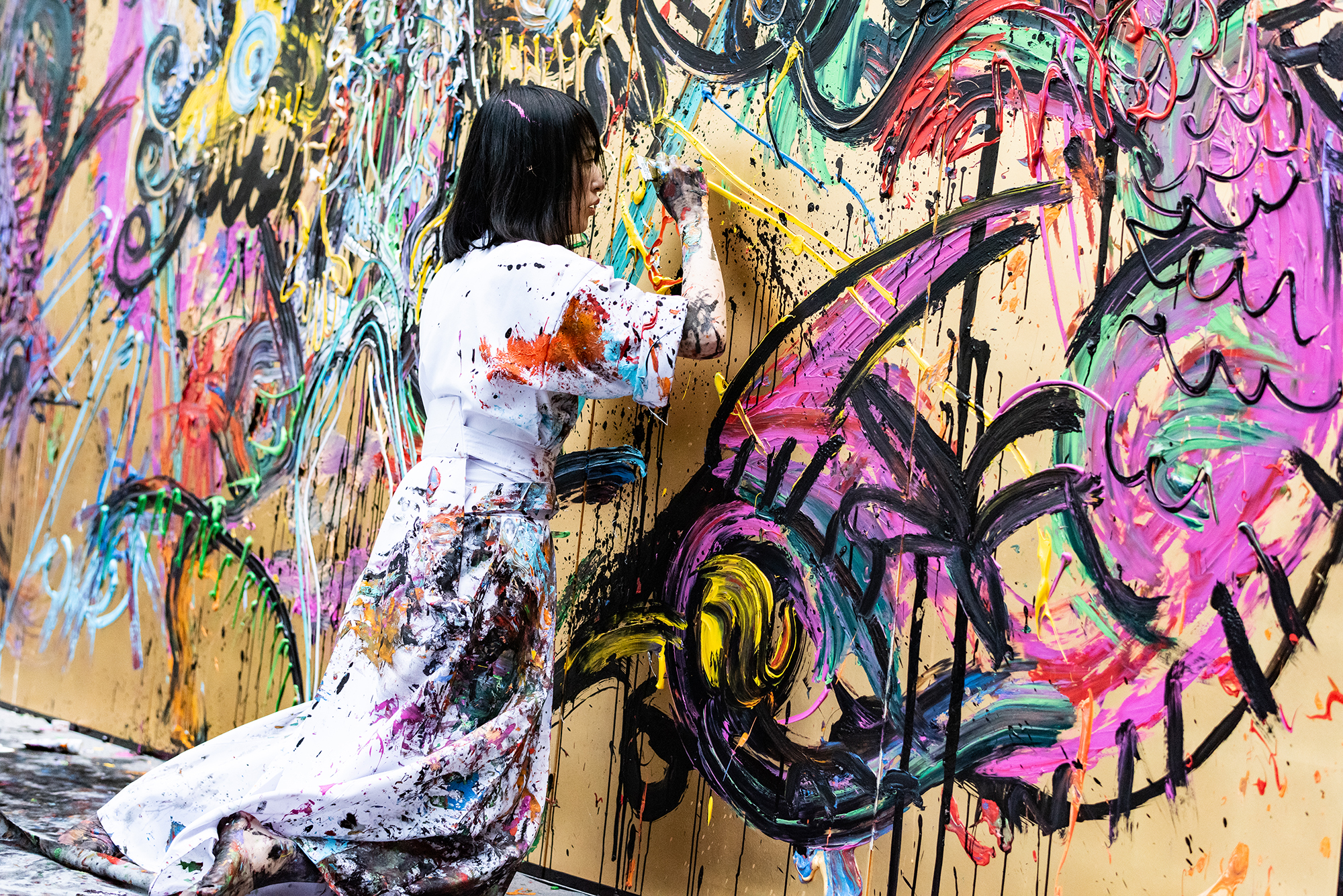 Artist Miwa Komatsu wows Cleveland audience with live