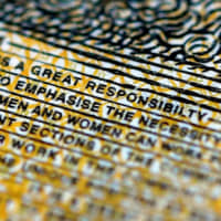 The word \"responsibility\" is spelled incorrectly on a 50 Australian dollar note currently in circulation. | REUTERS