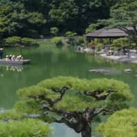 The iconic circuit garden of Ritsurin Park in Takamatsu, Kagawa Prefecture. | STEPHEN MANSFIELD