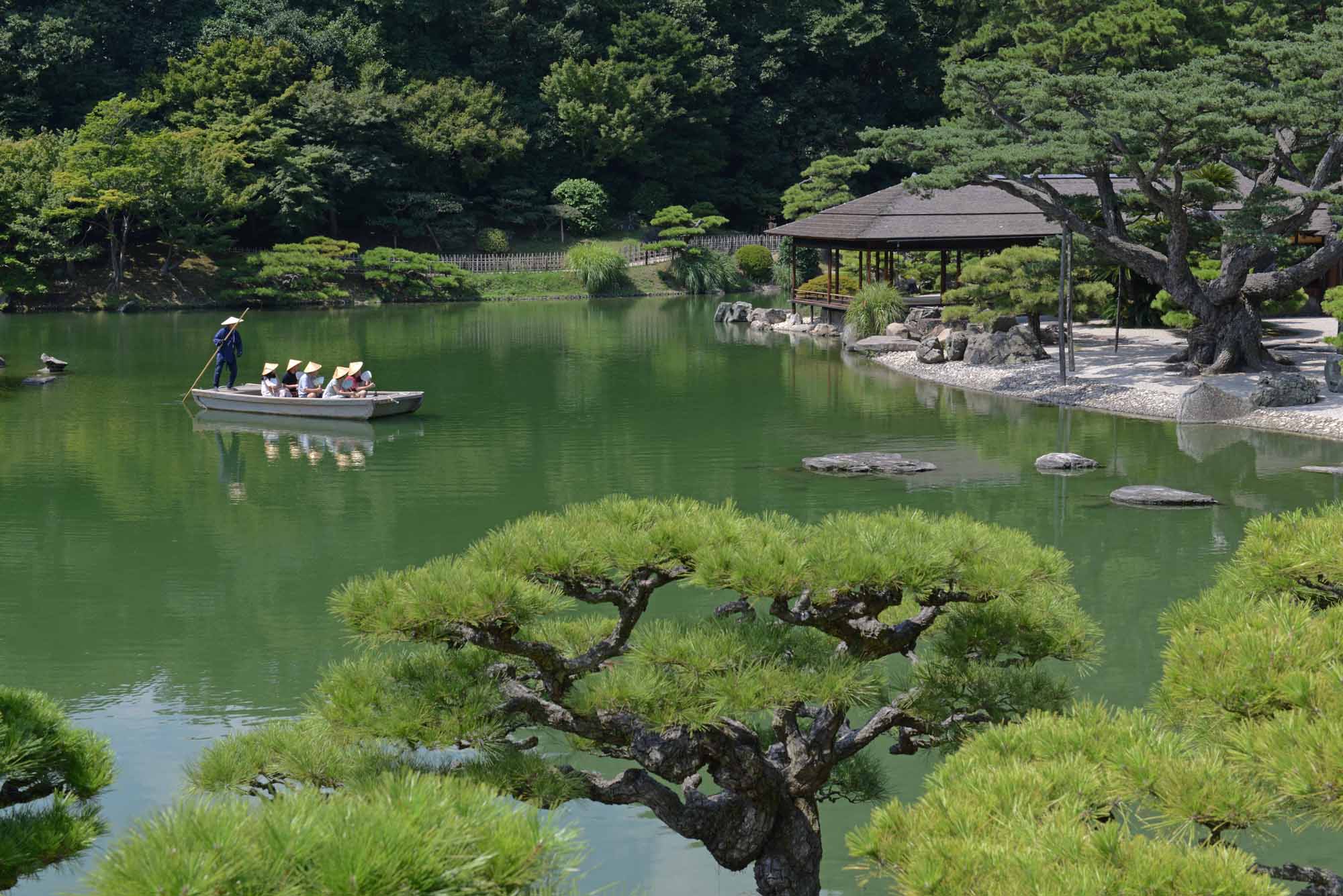 The iconic circuit garden of Ritsurin Park in Takamatsu, Kagawa Prefecture. | STEPHEN MANSFIELD