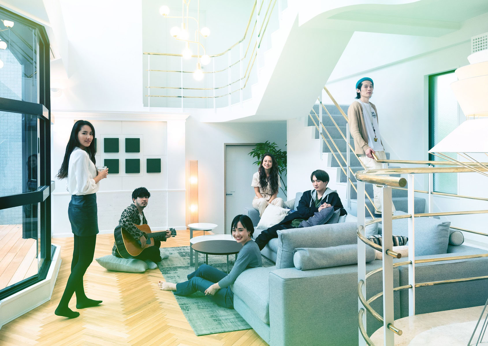 Hometime: 'Terrace House' has returned to the capital after stints in Hawaii and Nagano Prefecture. | &#169;︎ FUJI TELEVISION / EAST ENTERTAINMENT