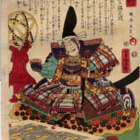 A print of Kusunoki Masashige from \"Sixty-odd Famous Generals of Japan\" by Utagawa Yoshitora (c. 1862-66) | UTAGAWA YOSHITORA, VIA WIKIMEDIA COMMONS (PUBLIC DOMAIN)
