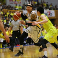Gunma star Thomas Kennedy led the B. League second division in scoring (27.9 points per game) this past season. | B. LEAGUE