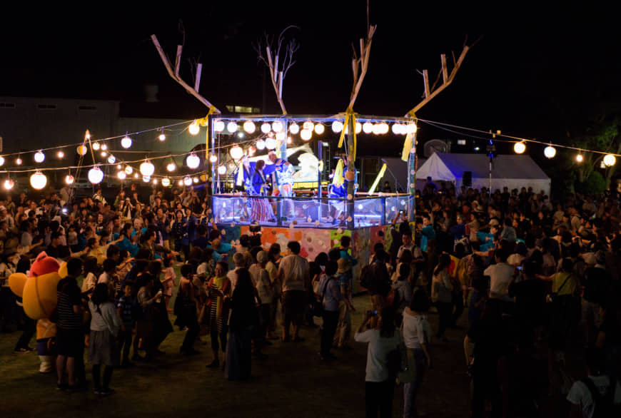 A scene from RAF 2017 | © Reborn-Art Festival