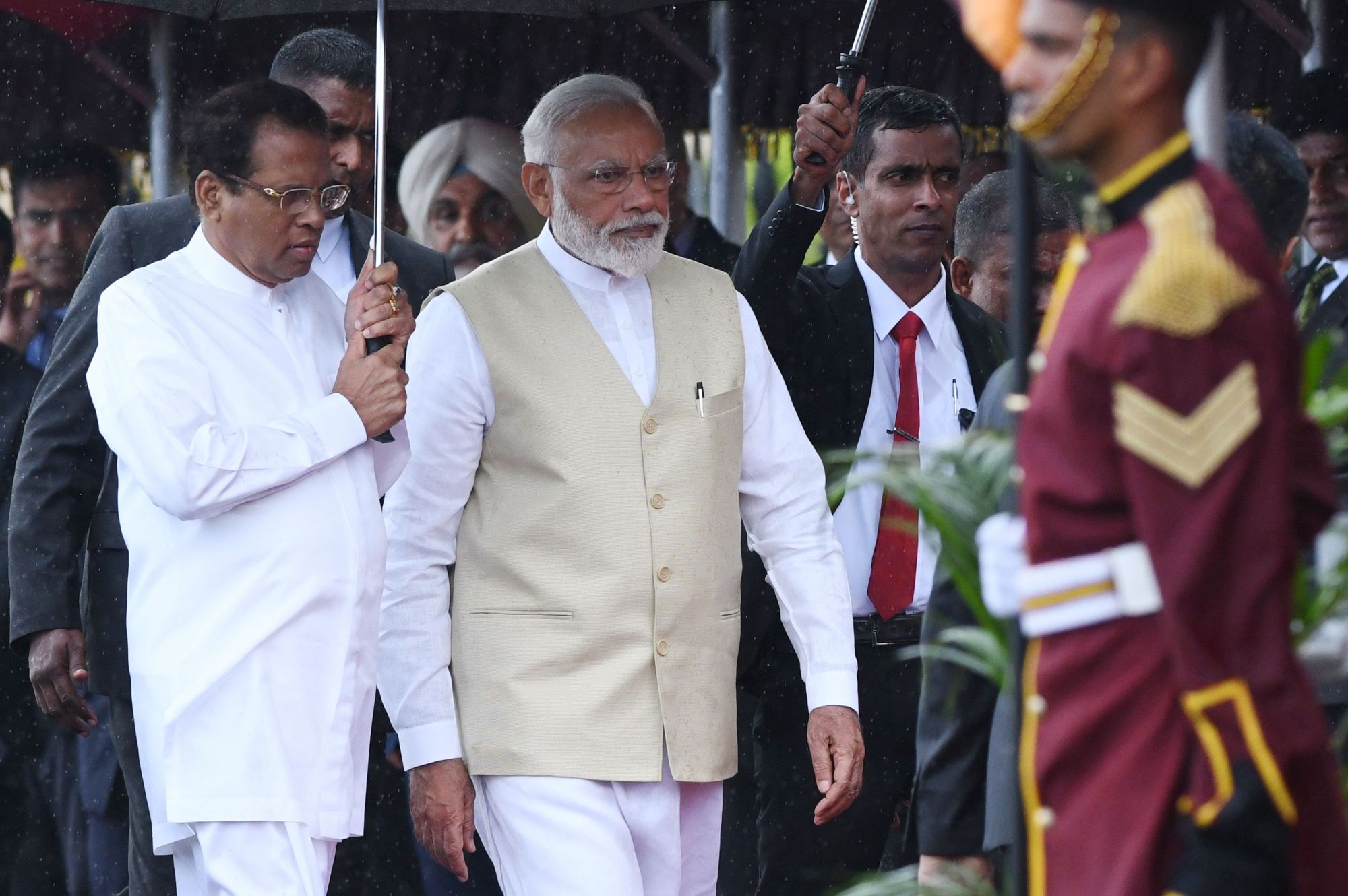 Why Foreign Presidents Holds Umbrella for PM Modi 