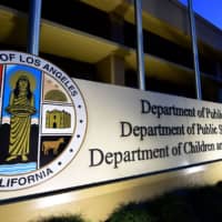 A Department of Public Health office for the County of Los Angeles in Los Angeles is seen in May. | AFP-JIJI