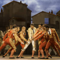 Spanish influence: Ryoichi Hirano (center) plays the part of Espada the matador in \"Don Quixote.\" | JOHAN PERSSON / ROYAL OPERA HOUSE / ARENAPAL