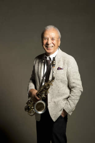 Horn of plenty: Sadao Watanabe is known for his work in jazz, but also plays Brazilian bossa nova.