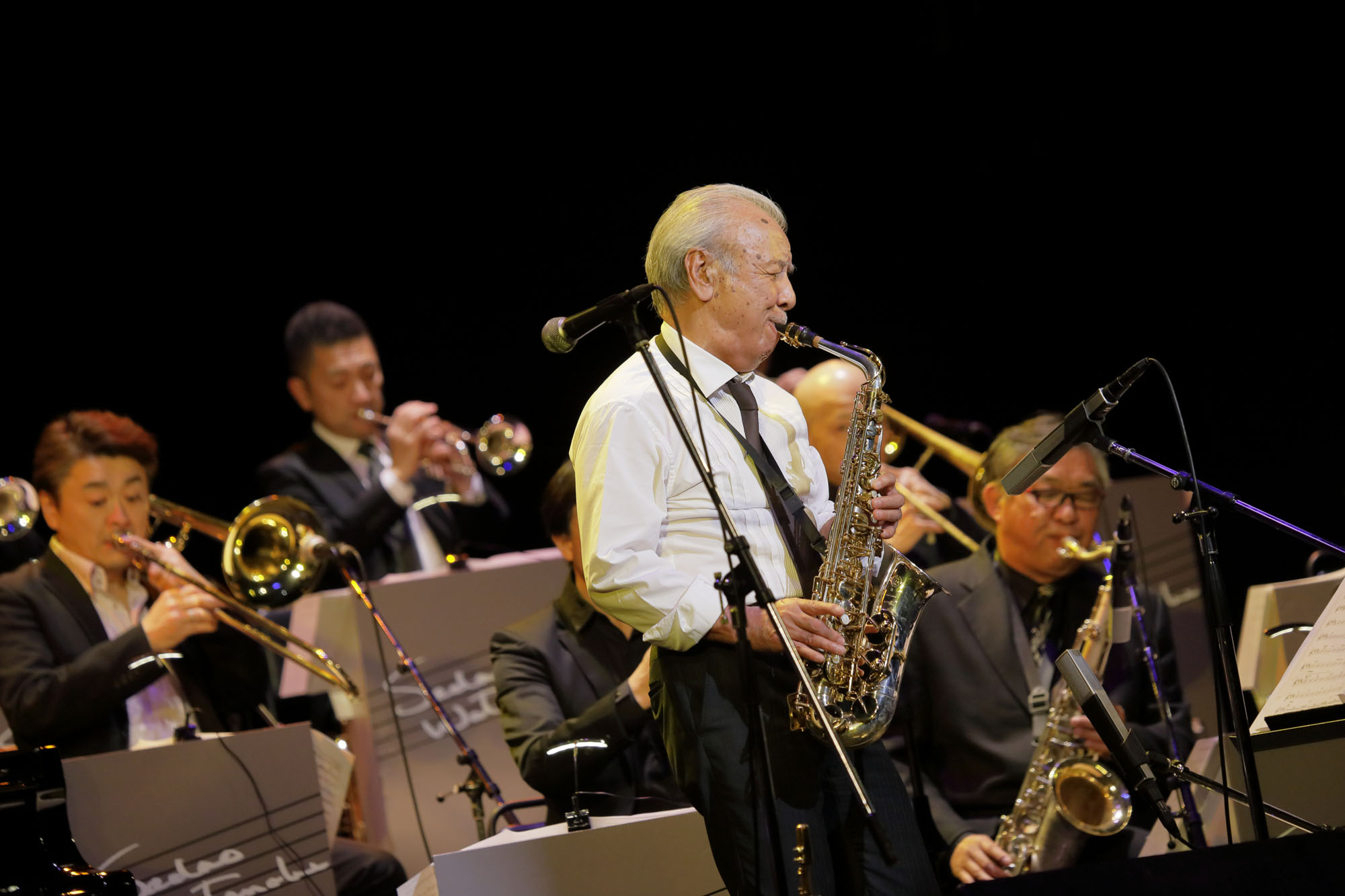Influential: Sadao Watanabe presented a jazz radio show for 19 years in the 1970s and '80s. | COURTESY OF SCAI THE BATHHOUSE