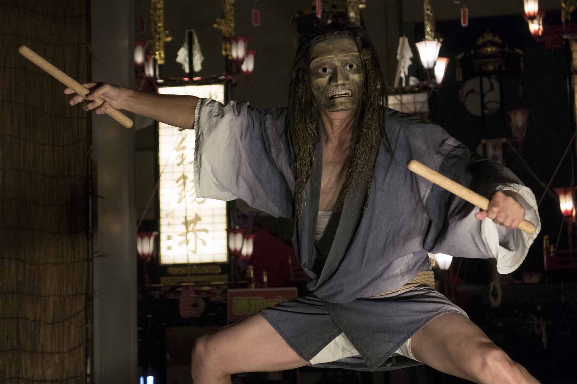 Masked musicians: Noto's demon drummers still inspire fear and awe. | STEPHEN MANSFIELD