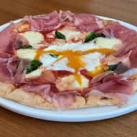 Put an egg on it: Cana\'s Bismark pizza, a worthy addition to Hayama\'s dining scene. | ROBBIE SWINNERTON