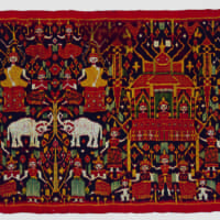 An early 20th-century ceremonial cloth pidan (textile used for special occasions) | &#169; TRIGGER, KAZUKI NAKASHIMA / XFLAG