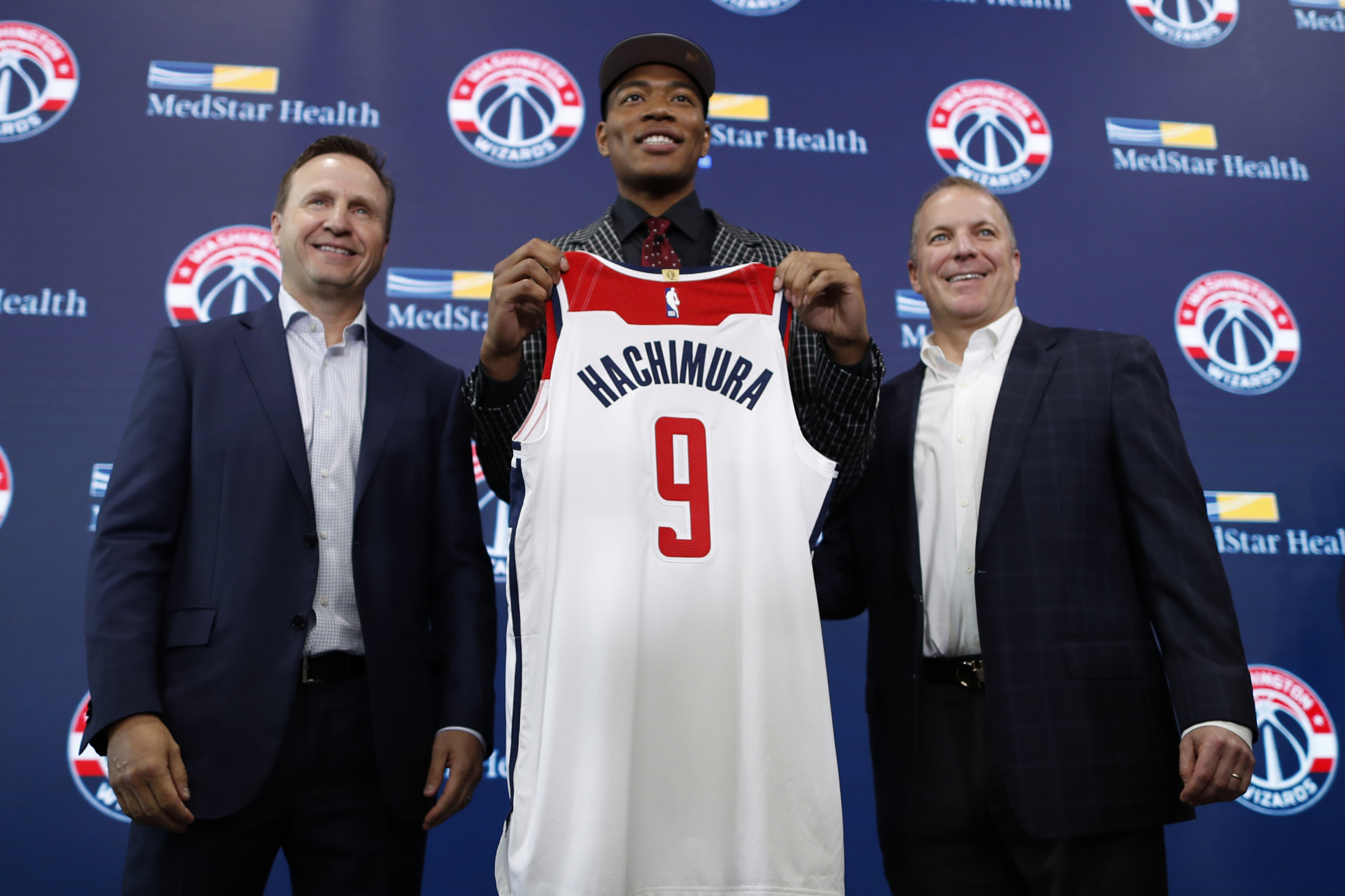 Rui Hachimura - Washington Wizards - Game-Worn City Edition Jersey