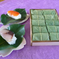 <em>Kakinohasushi</em> from Yoshino, Nara Prefecture | YOSHINOYAMA TOURIST ASSOCIATION