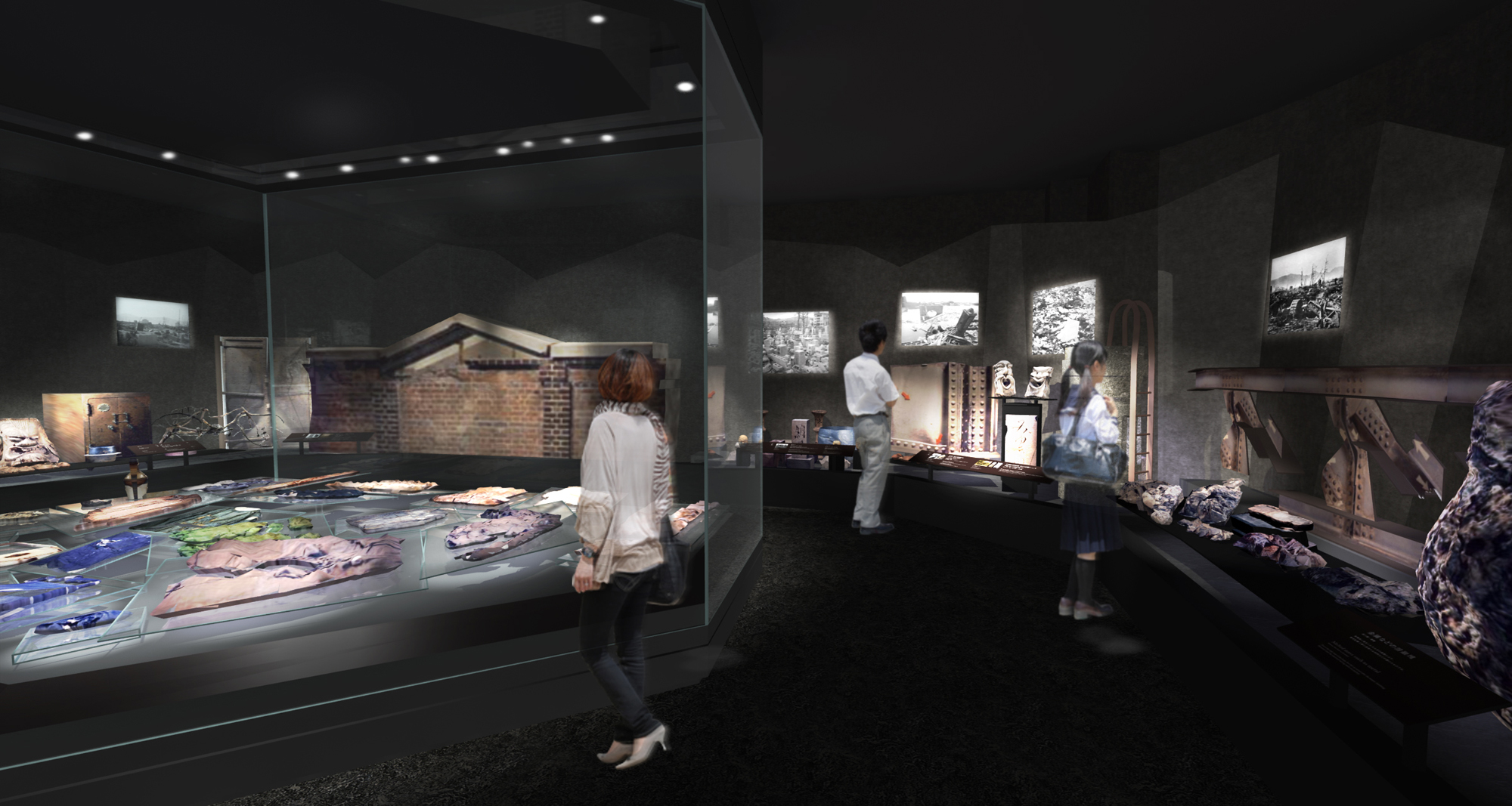 The renovated Hiroshima Peace Memorial Museum