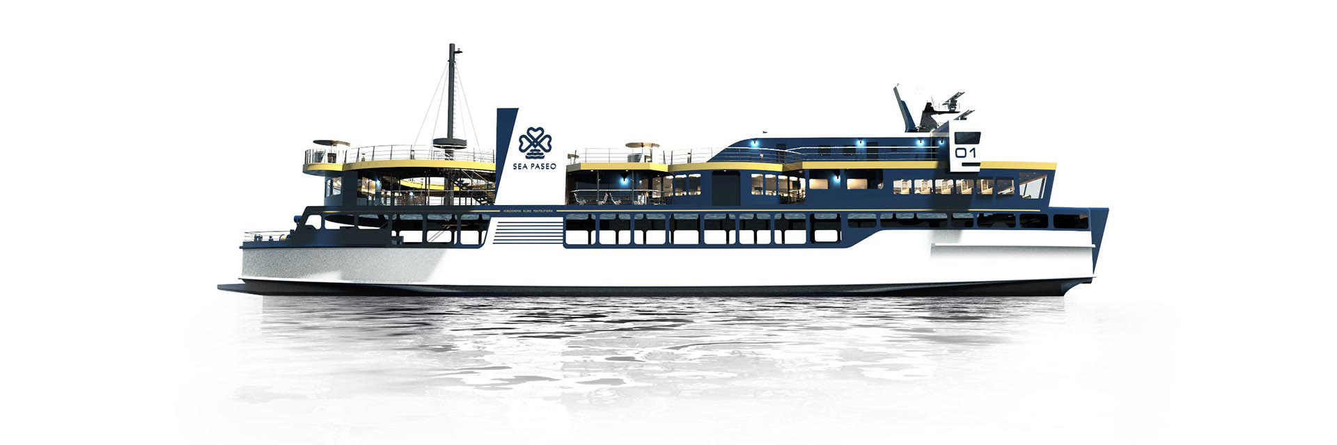 The luxury cruise ship Sea Paseo will make its debut in August.