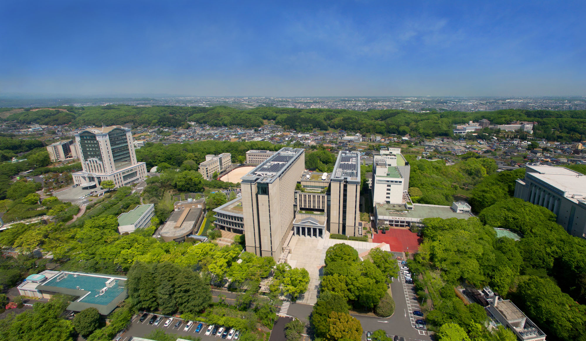 An aerial view of Soka University Campus | SOKA UNIVERSITY