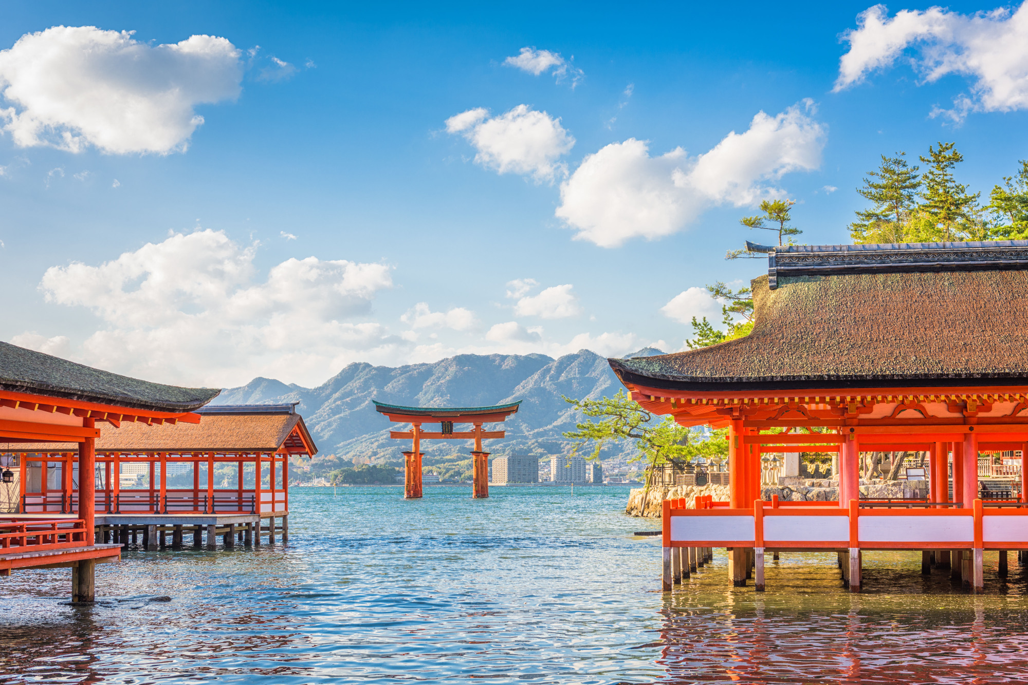 Itsukushima Shrine on Miyajima Island | GETTY IMAGES