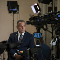 Rep. David Cicilline, D-R.I., pauses during a television news interview at the Capitol in Washington Tuesday. Cicilline is the chairman of the House Judiciary Subcommittee on Antitrust, Commercial and Administrative Law and is a key figure in the debate over whether technology giants like Facebook and Google should be broken up. | AP