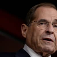 House Judiciary Committee Chairman Jerry Nadler holds a news conference to discuss the committee\'s oversight agenda following the Robert Mueller hearing in Washington Friday. | REUTERS