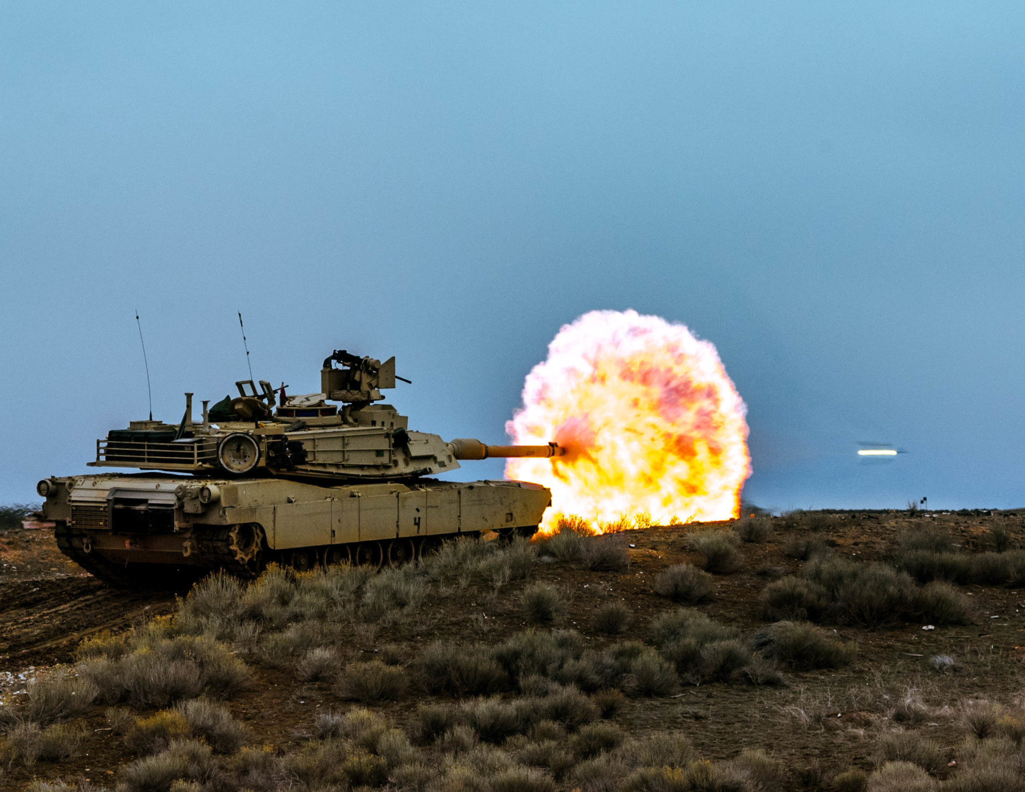 The U.S. State Department on Monday OK'd the sale of M1A2T Abrams tanks like this one to Taiwan as part of a &#36;2.2 billion arms deal. | U.S. ARMY