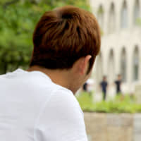 A college student attends a private university through the Aichi Prefectural Government\'s fund for foster children. | CHUNICHI SHIMBUN