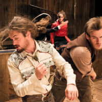 Wild west: \"Pursuit of Happiness\" takes U.S. President Donald Trump\'s politics to Baghdad by way of a spaghetti Western setting. | ANDREJ LAMUT