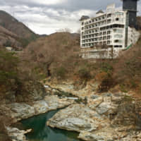 Lost to time: Once home to close to 80 accommodations, many of the hotels that line the banks of the Kinu River have shut their doors since Japan\'s economic bubble burst. | RUSSELL THOMAS