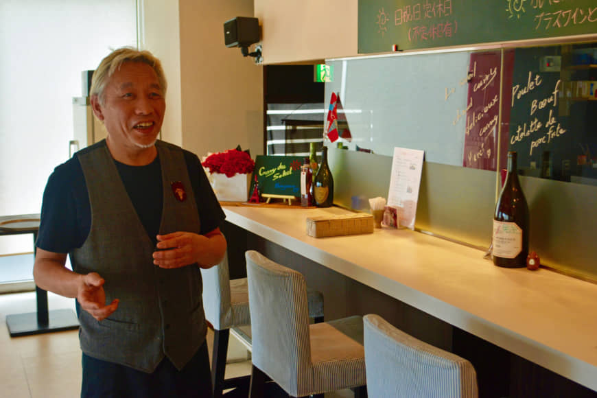 Rennaisance man: Akihiro Seto, chef and one half of the partnership running Taiyo, one of Kansai's top curry restaurants. | J.J. O'DONOGHUE