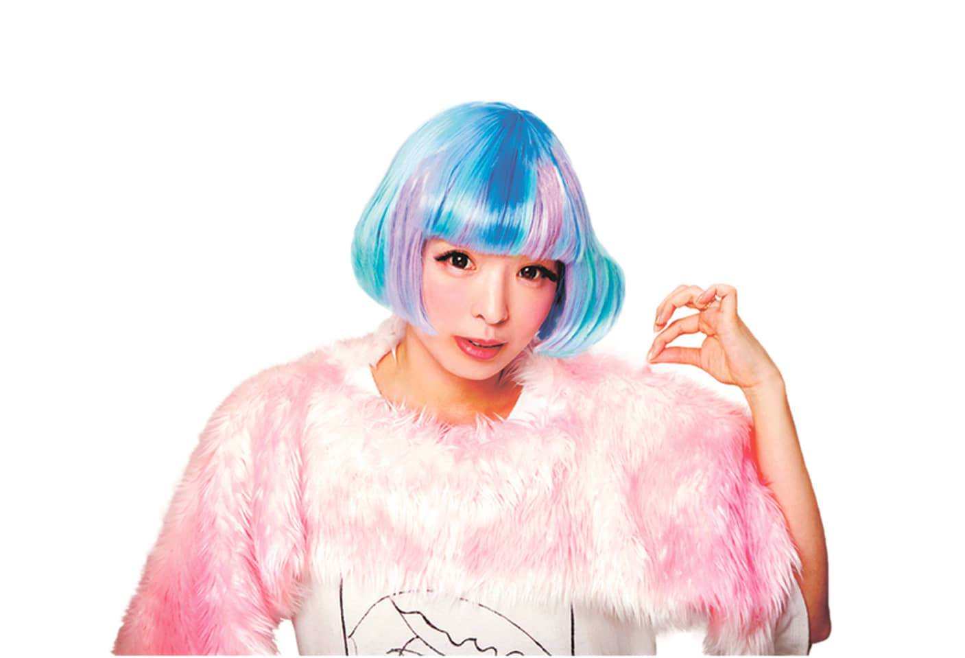 Double take: Mako Ito has impersonated  Kyary Pamyu Pamyu for several years, and once performed for the pop star. | OFFICE K