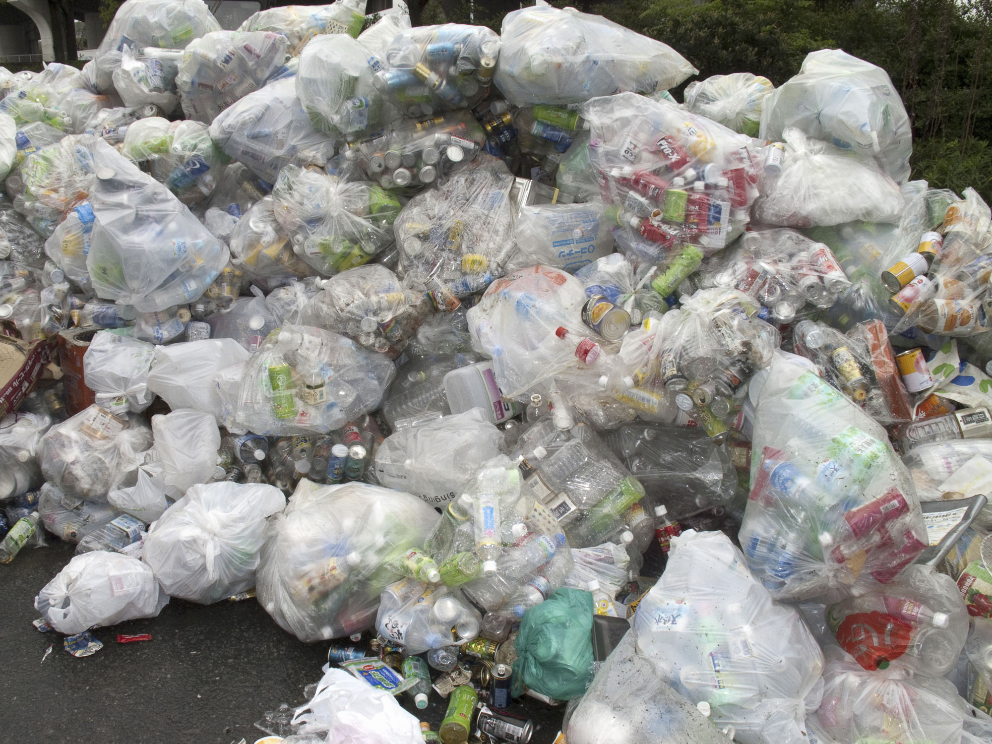The trash heap has spoken: While official figures show that Japan recycles 84 percent of the plastic it collects, a recent Forbes Japan article argues that the recycling efforts are not exactly what they seem. | GETTY IMAGES