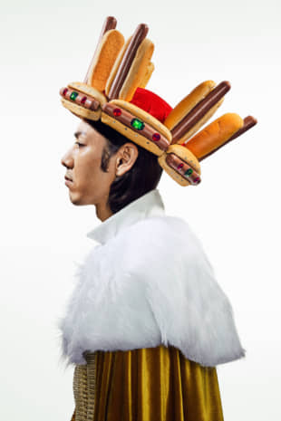 Competitive eater Takeru Kobayashi, also known as the 'godfather of competitive eating' | ANDREW HETHERINGTON