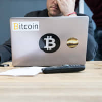 Major cryptocurrencies, increasingly seen as a refuge during distressed times, rose Monday, with bitcoin gaining more than 14 percent and smaller peers including XRP and litecoin each rising more than 5 percent. | BLOOMBERG