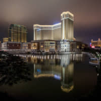 The Venetian Macao resort and casino, operated by a unit of Las Vegas Sands Corp., is seen in Macao, China, in February. | BLOOMBERG
