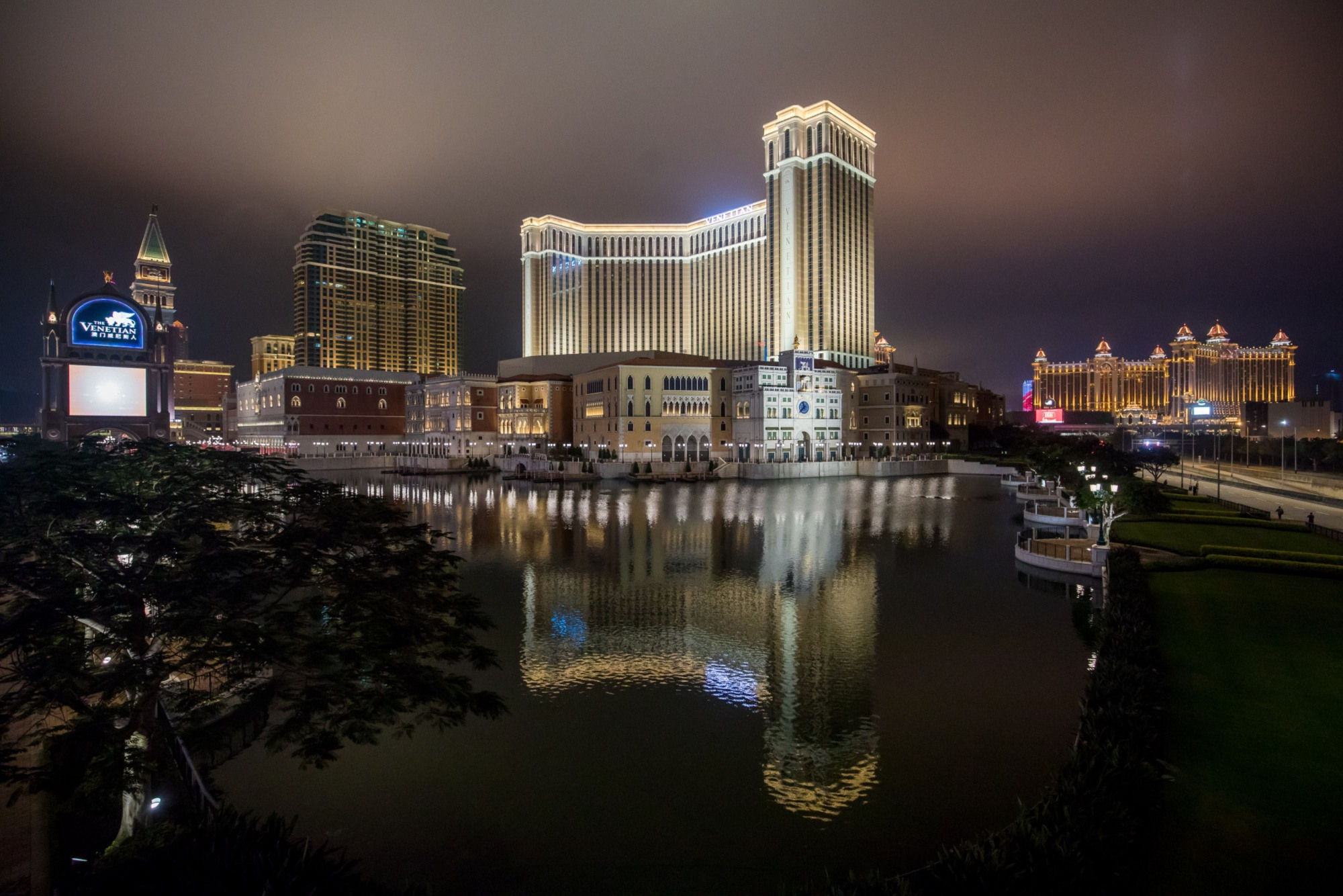The Venetian Macao resort and casino, operated by a unit of Las Vegas Sands Corp., is seen in Macao, China, in February. | BLOOMBERG