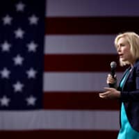 2020 Democratic U.S. presidential candidate and U.S. Sen. Kirsten Gillibrand speaks during the Presidential Gun Sense Forum in Des Moines, Iowa, Aug. 10. | REUTERS