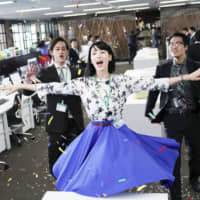 Face the music and dance: Ayaka Miyoshi landed her first feature starring role in six years playing Shizuka Suzuki in Shinobu Yaguchi\'s \"Dance With Me.\" | &#169; 2019 \"DANCE WITH ME\" SEISAKU IINKAI