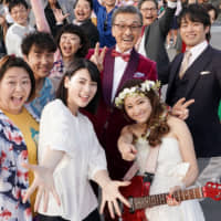 Razzle dazzle: Ayaka Miyoshi (front, center) practiced singing and dancing for two months for her role in \"Dance With Me.\" | &#169; 2019 \"DANCE WITH ME\" SEISAKU IINKAI