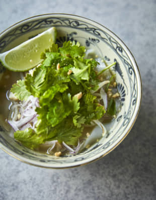 Stand Banh Mi's pho with Daisen-jidori chicken | COURTESY OF STAND BANH MI