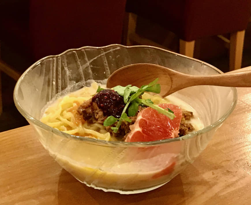 A summer island getaway: Thank's Spicy Caribbean Noodles are a seasonal treat. | ROBBIE SWINNERTON