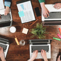 Co-working spaces not only give freelancers a place to set up, they also bring together people with similar interests and aspirations who can share ideas and build a community. | GETTY IMAGES