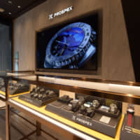 Interior of the newly-opened Seiko Prospex Boutique Ginza | SEIKO WATCH CORP.