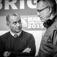 The right direction: Director Max Mannix (right) says Temuera Morrison was perfect for the starring role in \"The Brighton Miracle,\" due in part to his passing resemblance to former Japan rugby coach Eddie Jones. | ANNA WAREHAM