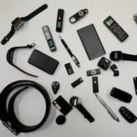 Various types of voice recorders have become popular in South Korea as a way to fight workplace bullying. | REUTERS