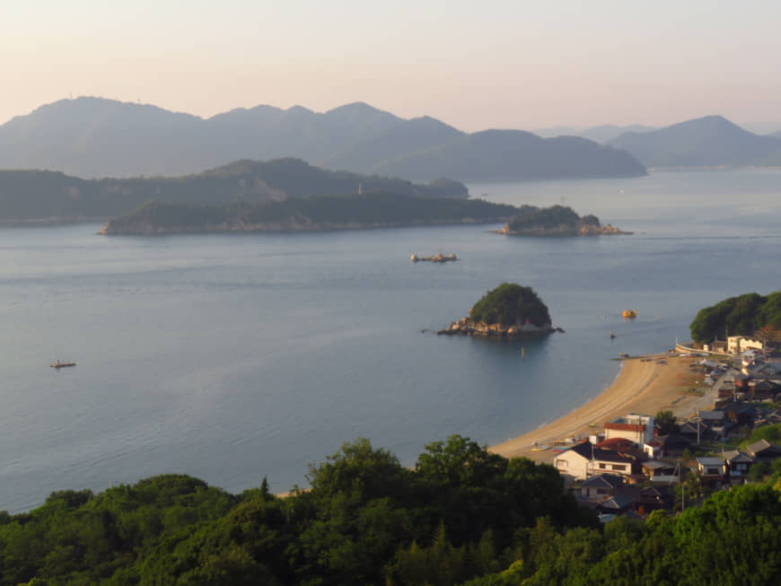 Like gumdrops in the sea: The many islands in the Seto Inland Sea north of the island of Shikoku give the area an impressive landscape. The geography has also fielded a long tradition of fishing. | AMY CHAVEZ