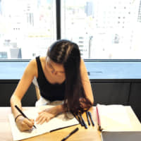 A place on the page: Christine Mari Inzer uses illustrating as a way to process the complex feelings she has had since returning to Japan, her place of birth. Her observations have found an audience who feels the same way she does. | CHISATO TANAKA